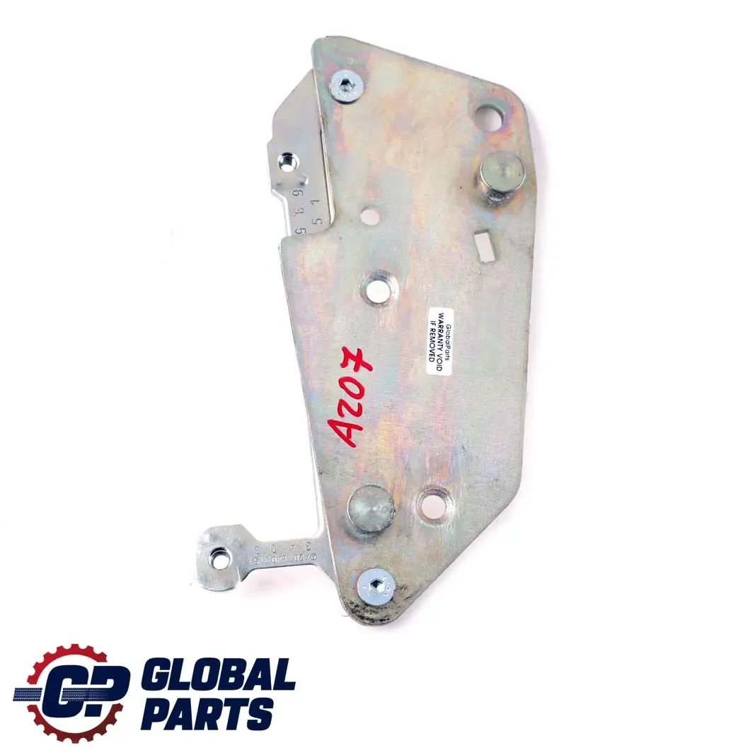 Mercedes-Benz A207 W207 Cabrio Left N/S Support Plate Holder Bracket to with Part number A2097700123 Mercedes-Benz A207 W207 Cabrio Left N/S Support Plate Holder Bracket - SKU A2097700123 - Part number A2097700123