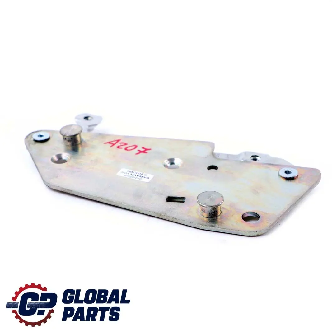 Mercedes-Benz A207 W207 Cabrio Left N/S Support Plate Holder Bracket to with Part number A2097700123 Mercedes-Benz A207 W207 Cabrio Left N/S Support Plate Holder Bracket - SKU A2097700123 - Part number A2097700123