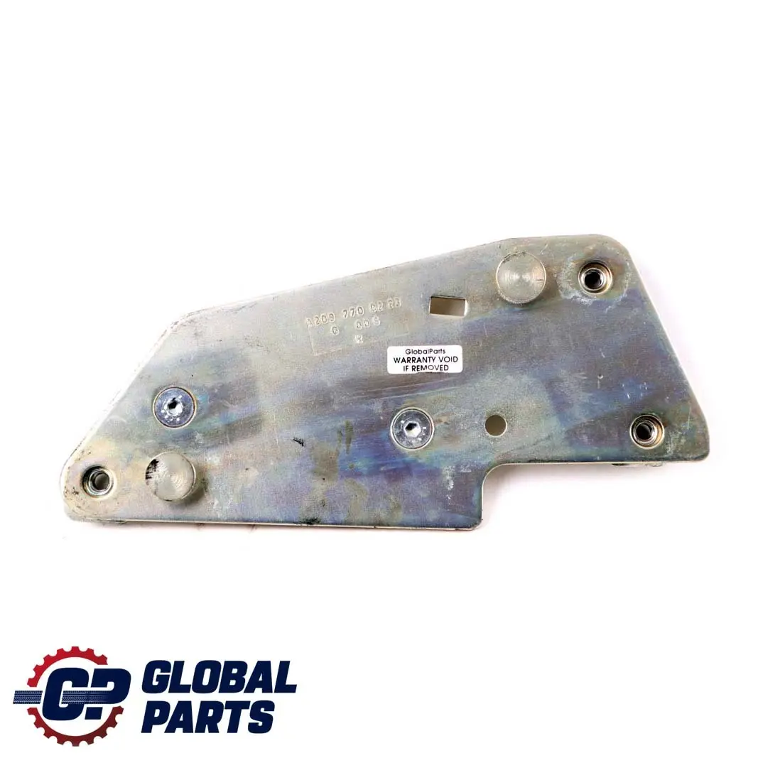 Mercedes-Benz A207 W207 Cabrio Right O/S Support Holder Bracket to with Part number A2097700223 Mercedes-Benz A207 W207 Cabrio Right O/S Support Holder Bracket - SKU A2097700223 - Part number A2097700223