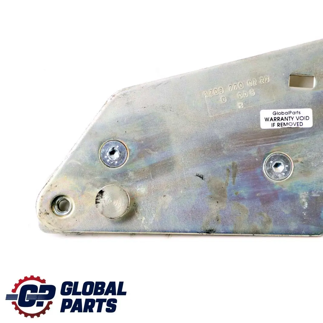  Mercedes-Benz A207 W207 Cabrio Right O/S Support Holder Bracket - SKU A2097700223 - Part number A2097700223