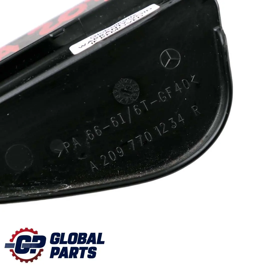 Mercedes-Benz A207 W207 Cabrio Right O/S Folding Top Guide Rail to with Part number A2097701234 Mercedes-Benz A207 W207 Cabrio Right O/S Folding Top Guide Rail - SKU A2097701234 - Part number A2097701234