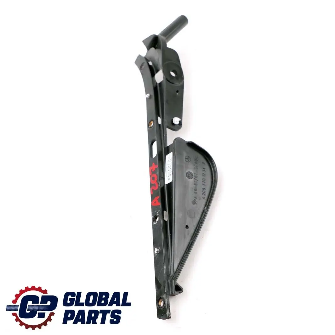 Mercedes-Benz A207 W207 Cabrio Right O/S Folding Top Guide Rail to with Part number A2097701234 Mercedes-Benz A207 W207 Cabrio Right O/S Folding Top Guide Rail - SKU A2097701234 - Part number A2097701234