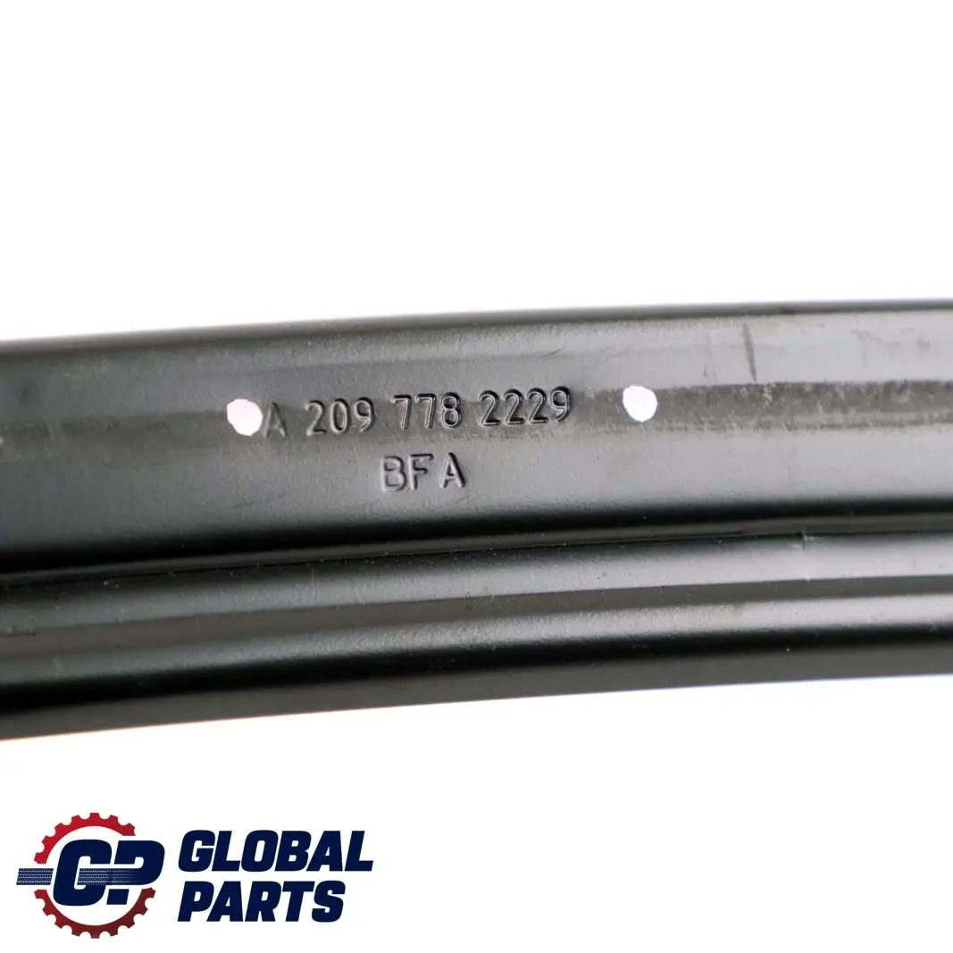 Folding Top Roof Rail Cover Front to Mercedes A207 Convertible with Part number A2097782229 Mercedes A207 Convertible Folding Top Roof Rail Cover Front - SKU A2097782229 - Part number A2097782229