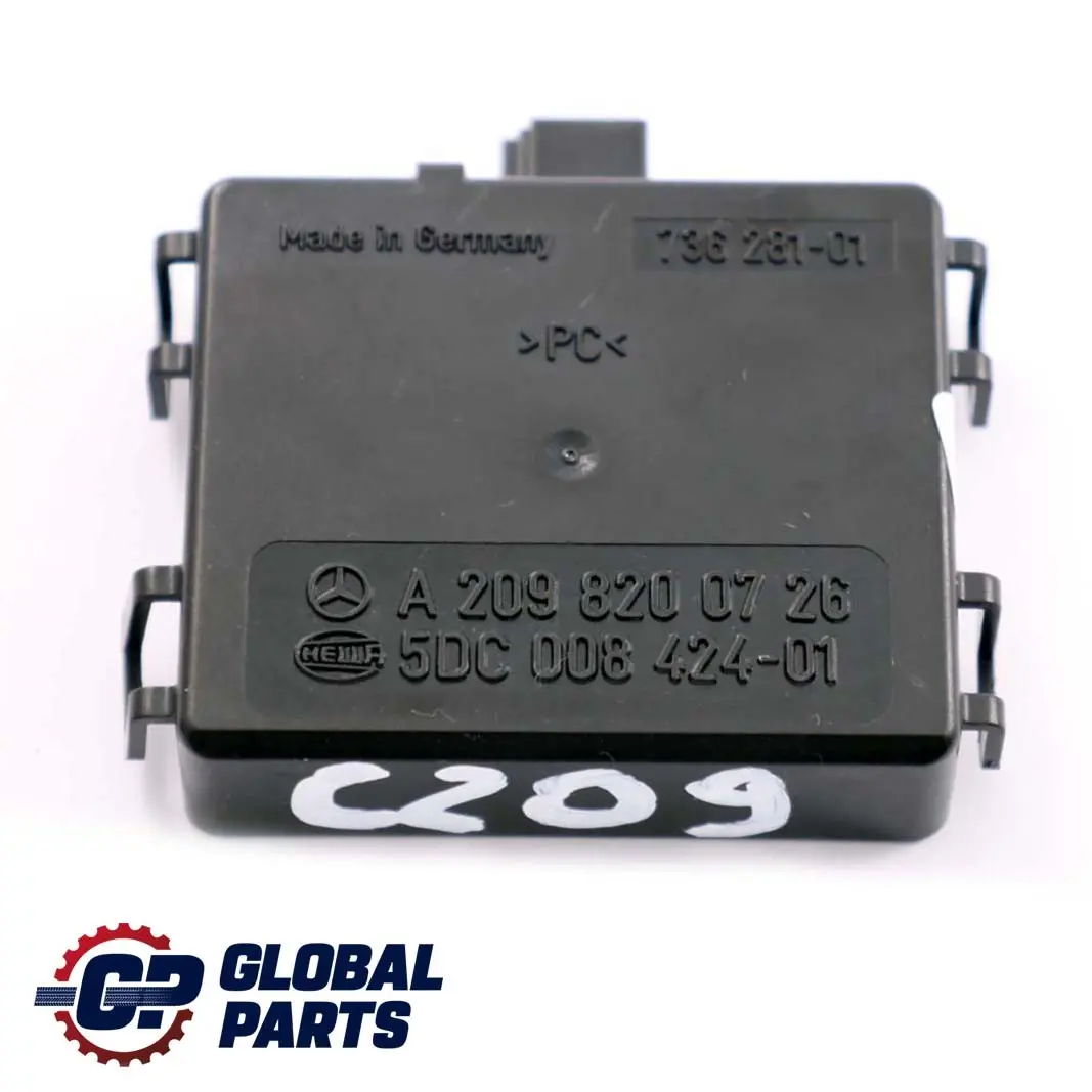 Class C209 W209 W220 Rain Light Sensor Module Unit to Mercedes CLK S with Part number A2098200726 Mercedes CLK S Class C209 W209 W220 Rain Light Sensor Module Unit - SKU A2098200726 - Part number A2098200726