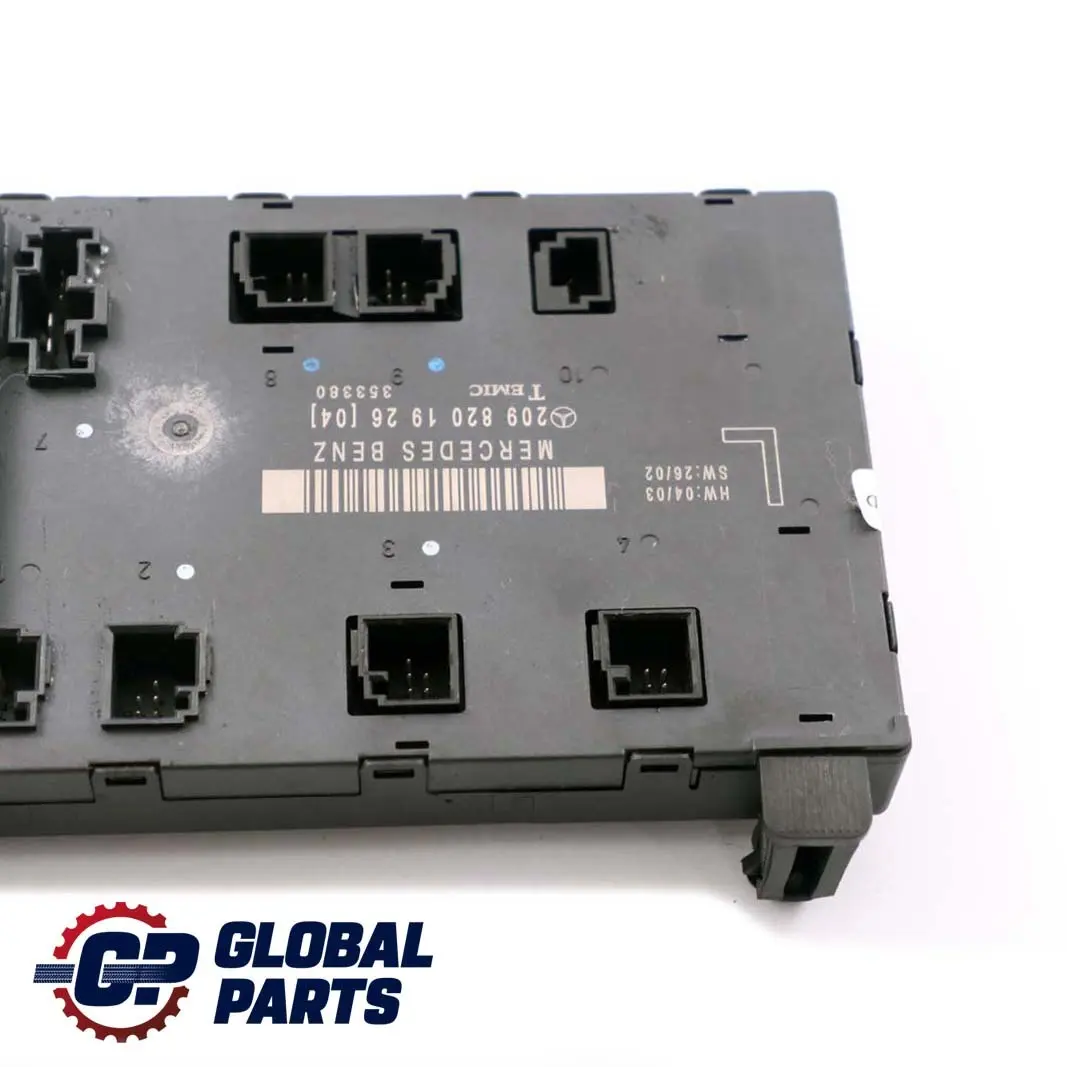 Mercedes C209 Door Control Module Front Left N/S - SKU A2098202126 - Part number A2098201926