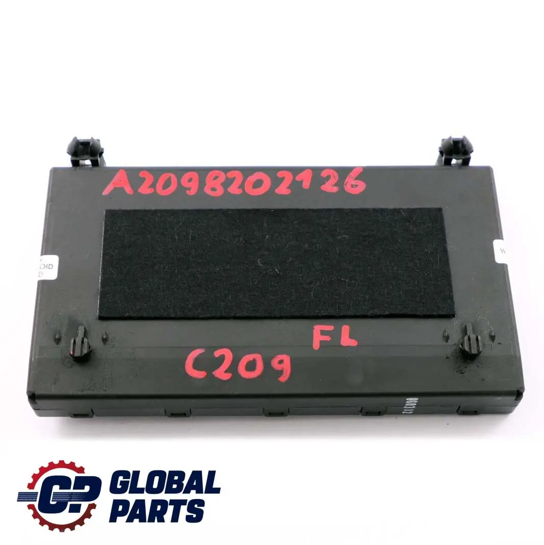 Module de contrôle des portes avant gauche pour Mercedes C209 à propos du numéro de pièce A2098201926 Mercedes C209 Module de contrôle des portes avant gauche - SKU A2098202126 - Numéro de pièce A2098201926