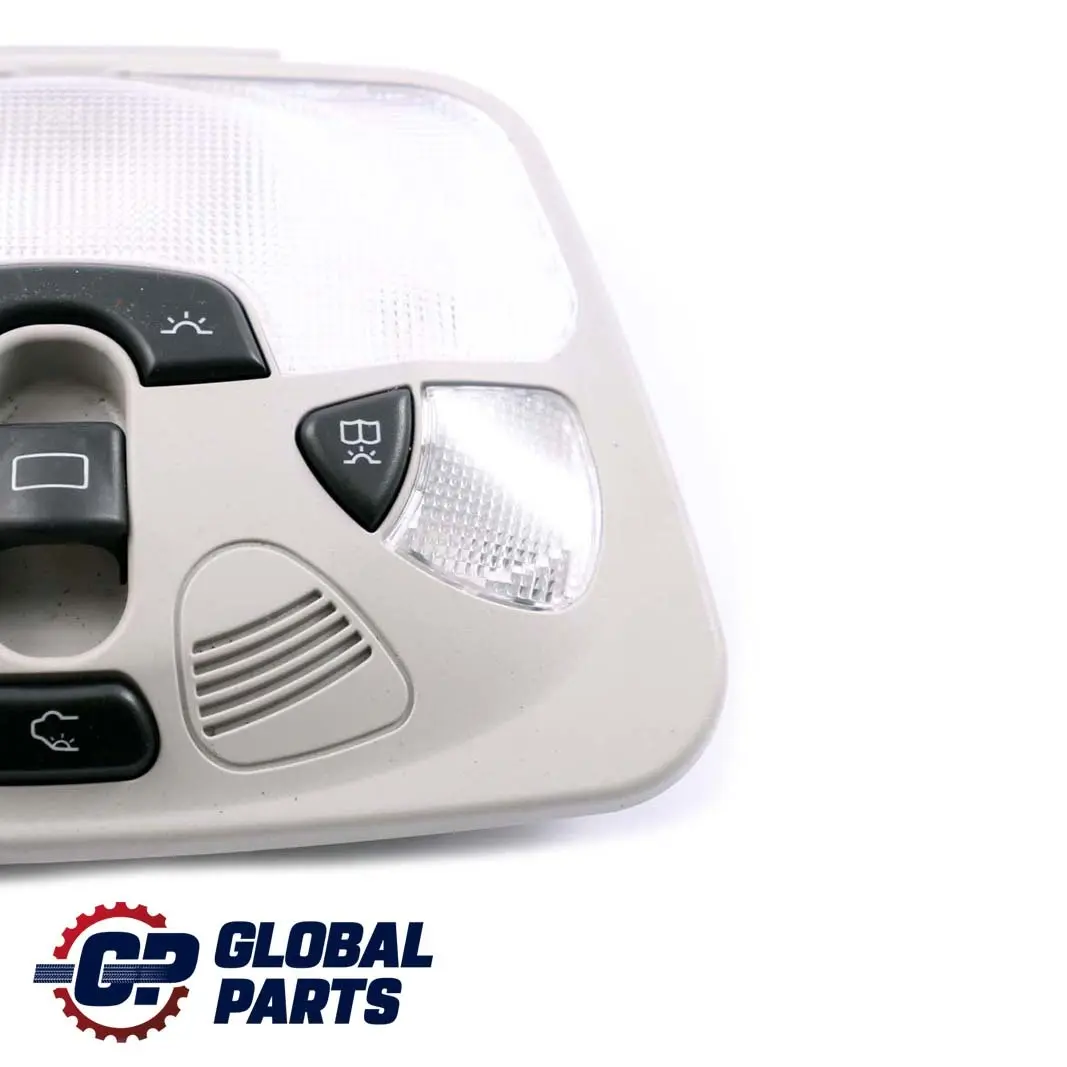 Mercedes-Benz CLK-Class C209 W209 Interior Roof Light Lamp Grey to with Part number A2098202401 Mercedes-Benz CLK-Class C209 W209 Interior Roof Light Lamp Grey - SKU A2098202401 - Part number A2098202401