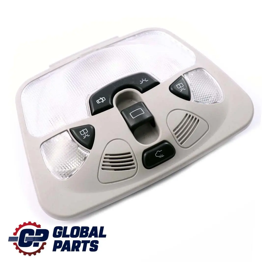 Mercedes-Benz CLK-Class C209 W209 Interior Roof Light Lamp Grey to with Part number A2098202401 Mercedes-Benz CLK-Class C209 W209 Interior Roof Light Lamp Grey - SKU A2098202401 - Part number A2098202401
