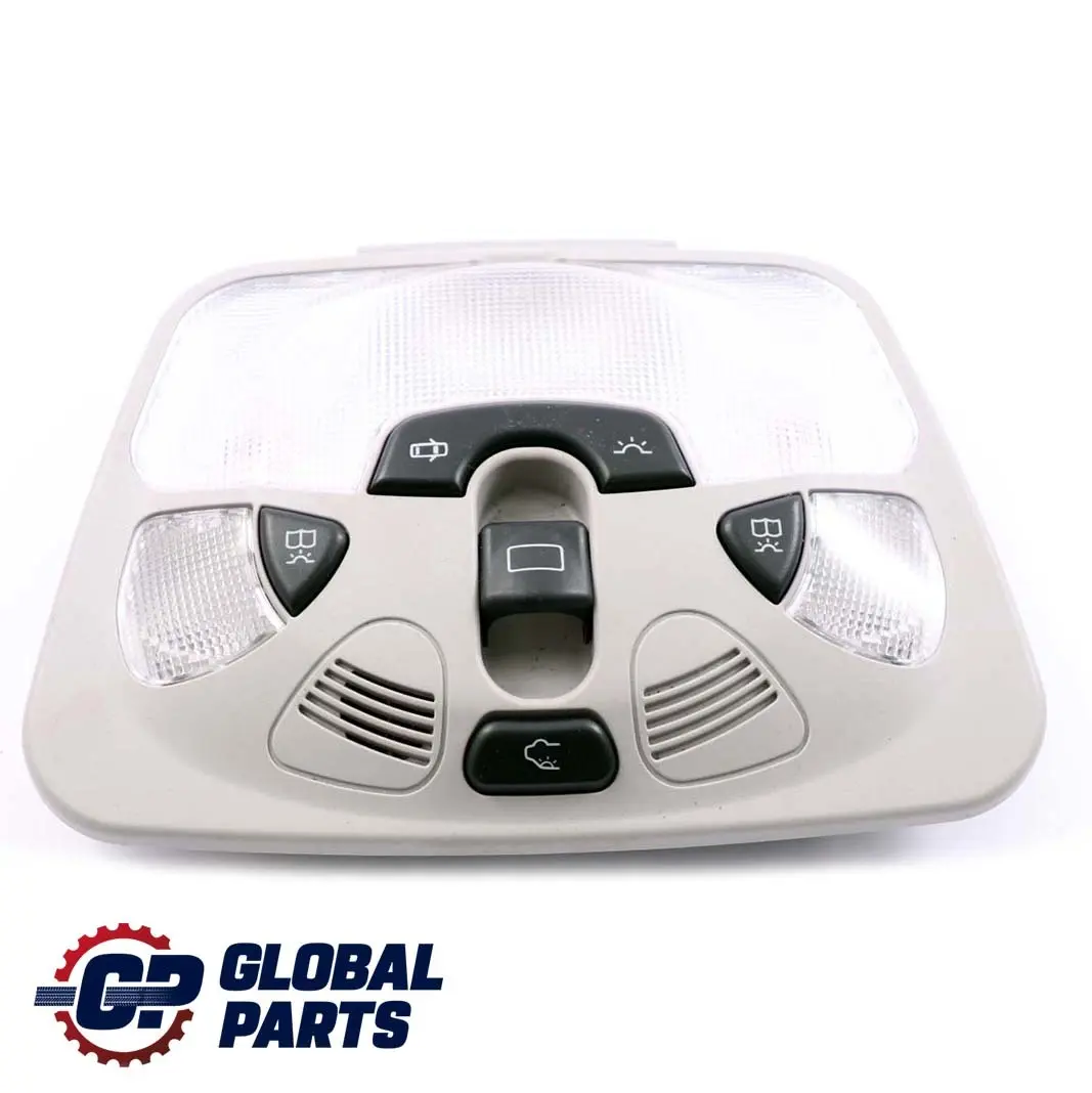 Mercedes-Benz CLK-Class C209 W209 Interior Roof Light Lamp Grey to with Part number A2098202401 Mercedes-Benz CLK-Class C209 W209 Interior Roof Light Lamp Grey - SKU A2098202401 - Part number A2098202401