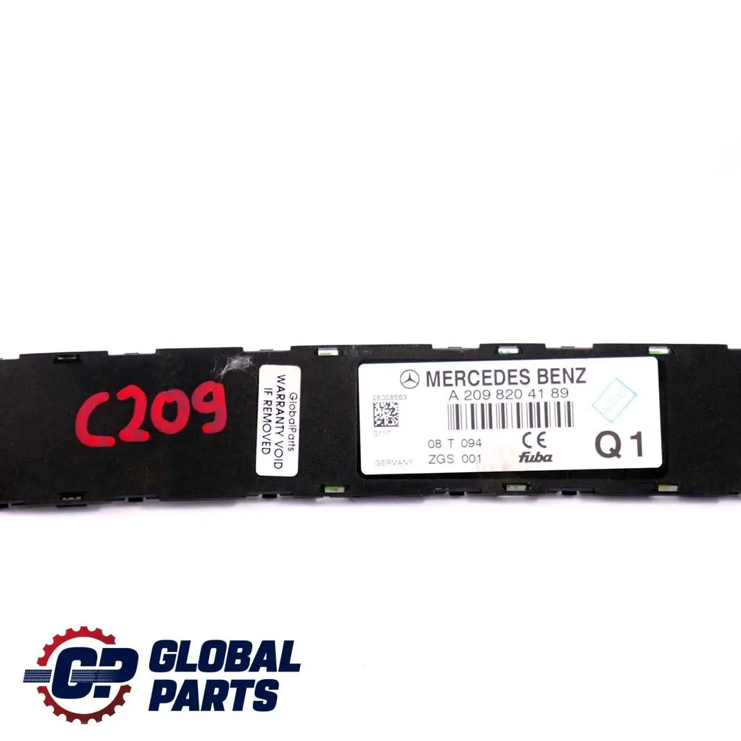  Mercedes-Benz CLK-Class C209 W209 Aerial Antenna Amplifier Unit - SKU A2098204189 - Part number A2098204189