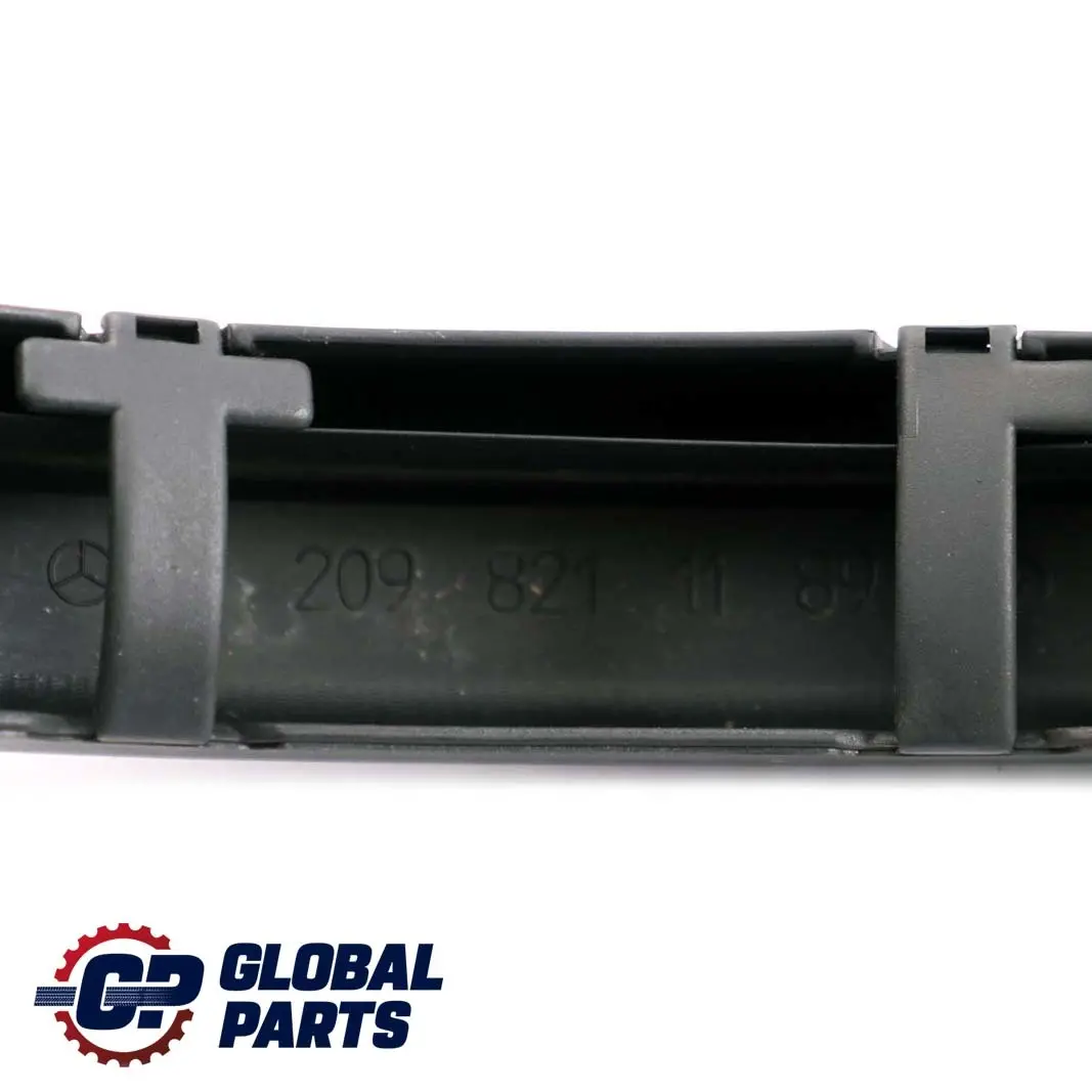 CLK-Class C209 W209 Left Rear Boot Lid Hinge Cover Trim to Mercedes with Part number A2098211189 Mercedes CLK-Class C209 W209 Left Rear Boot Lid Hinge Cover Trim - SKU A2098211189 - Part number A2098211189