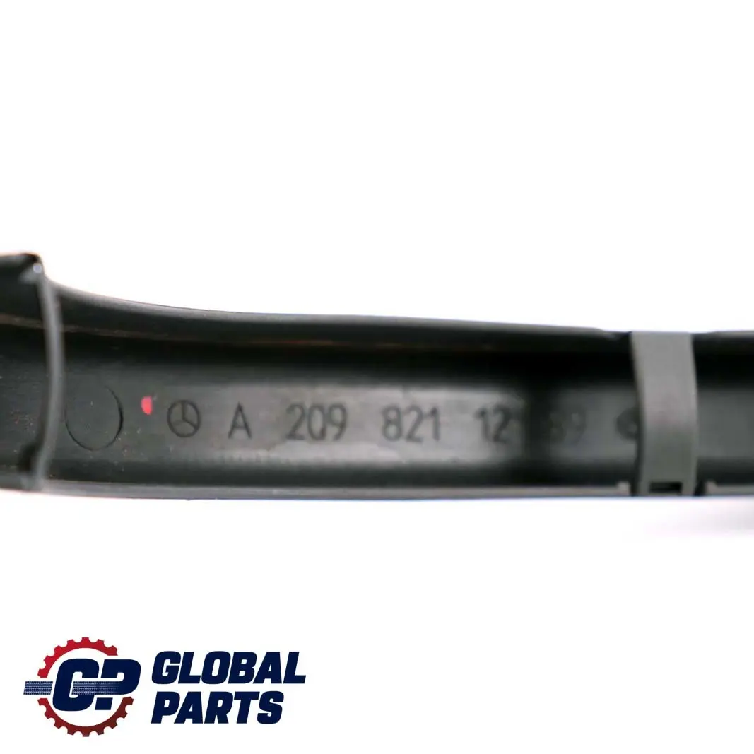 CLK-Class C209 W209 Right Rear Boot Lid Hinge Cover Trim to Mercedes with Part number A2098211289 Mercedes CLK-Class C209 W209 Right Rear Boot Lid Hinge Cover Trim - SKU A2098211289 - Part number A2098211289