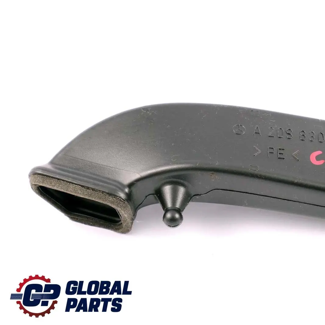 Mercedes C209 Air Duct Guide Channel Ball Left N/S - SKU A2098300123 - Part number A2098300123