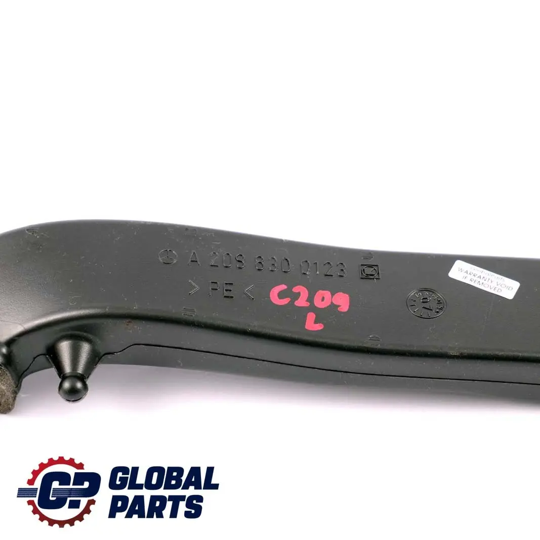 Mercedes C209 Air Duct Guide Channel Ball Left N/S - SKU A2098300123 - Part number A2098300123