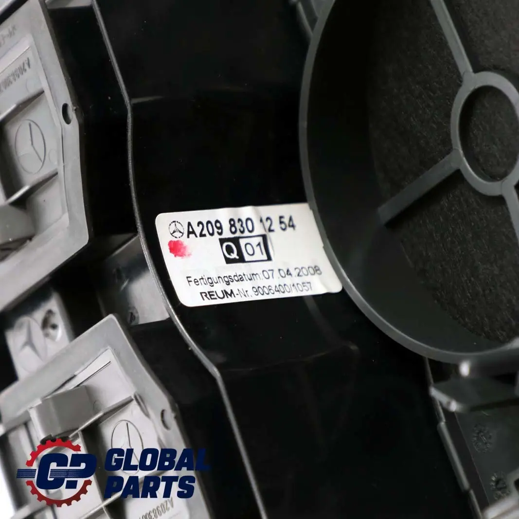  Mercedes-Benz CLK-Class C209 Speaker Cover Center Dashboard Dash - SKU A2098301254 - Part number A2098301254
