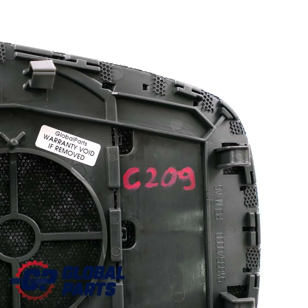 Cubierta de altavoz Centro Salpicadero para Mercedes C209 con número de pieza A2098301254 Mercedes C209 Cubierta de altavoz Centro Salpicadero - SKU A2098301254 - Número de pieza A2098301254