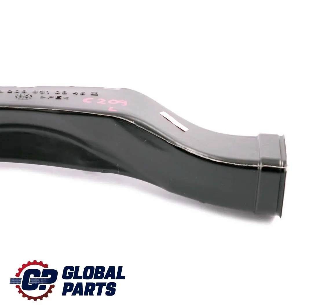 Canale guida condotto aria sinistra per Mercedes C209 con numero di parte A2098310346 Mercedes C209 Canale guida condotto aria sinistra - SKU A2098310346 - Numero di parte A2098310346