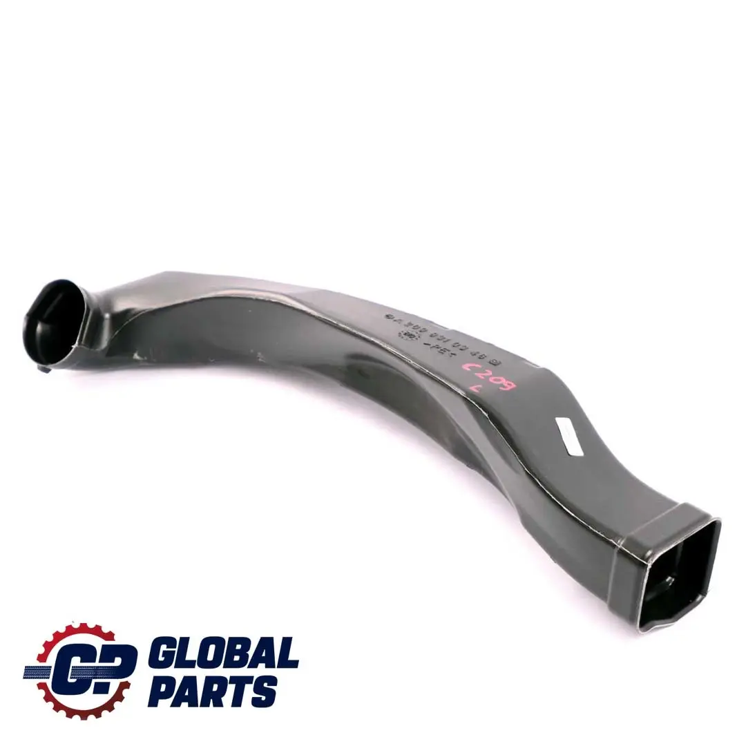 Canale guida condotto aria sinistra per Mercedes C209 con numero di parte A2098310346 Mercedes C209 Canale guida condotto aria sinistra - SKU A2098310346 - Numero di parte A2098310346