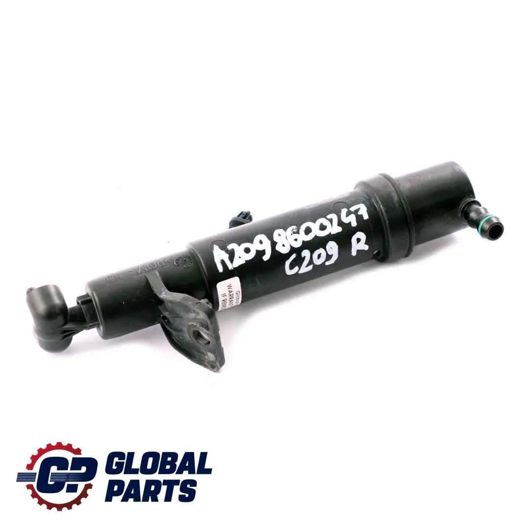CLK-Class C209 Faro pulizia lampada ugello spray destro per Mercedes con numero di parte A2098600247 Mercedes CLK-Class C209 Faro pulizia lampada ugello spray destro - SKU A2098600247 - Numero di parte A2098600247