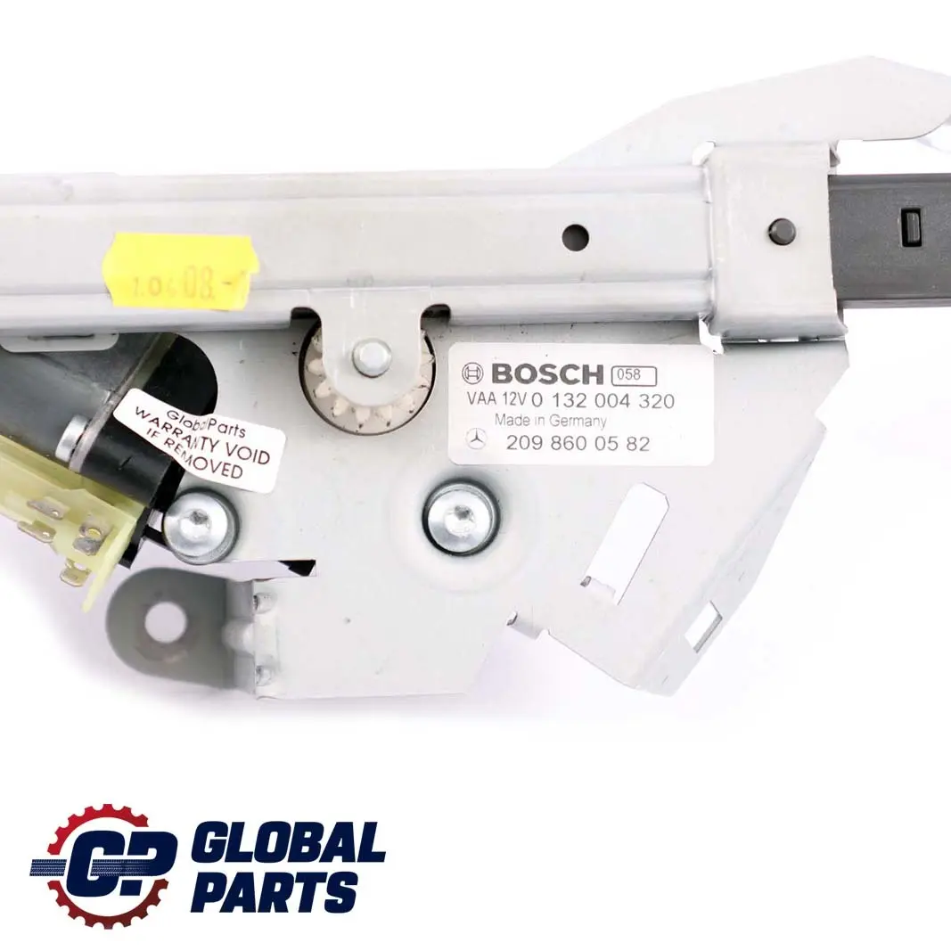 Mercedes C209 W209 Motore Alimentatore Cinture Motore Regolatore Sinistro - SKU A2098600582 - Numero di parte A2098600582