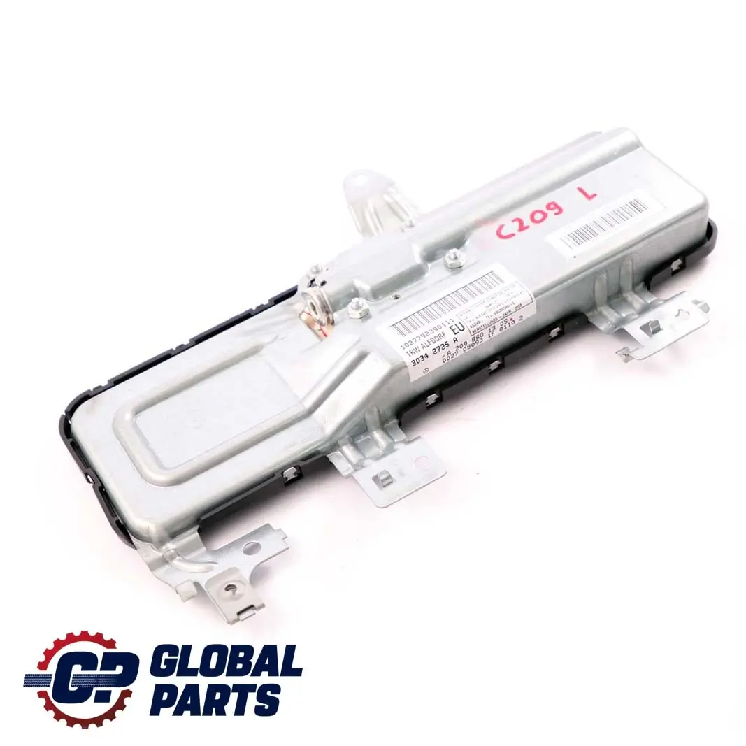 CLK-Class C209 Passenger Side Front Left Door Card Airbag to Mercedes with Part number A2098601305 Mercedes CLK-Class C209 Passenger Side Front Left Door Card Airbag - SKU A2098601305 - Part number A2098601305