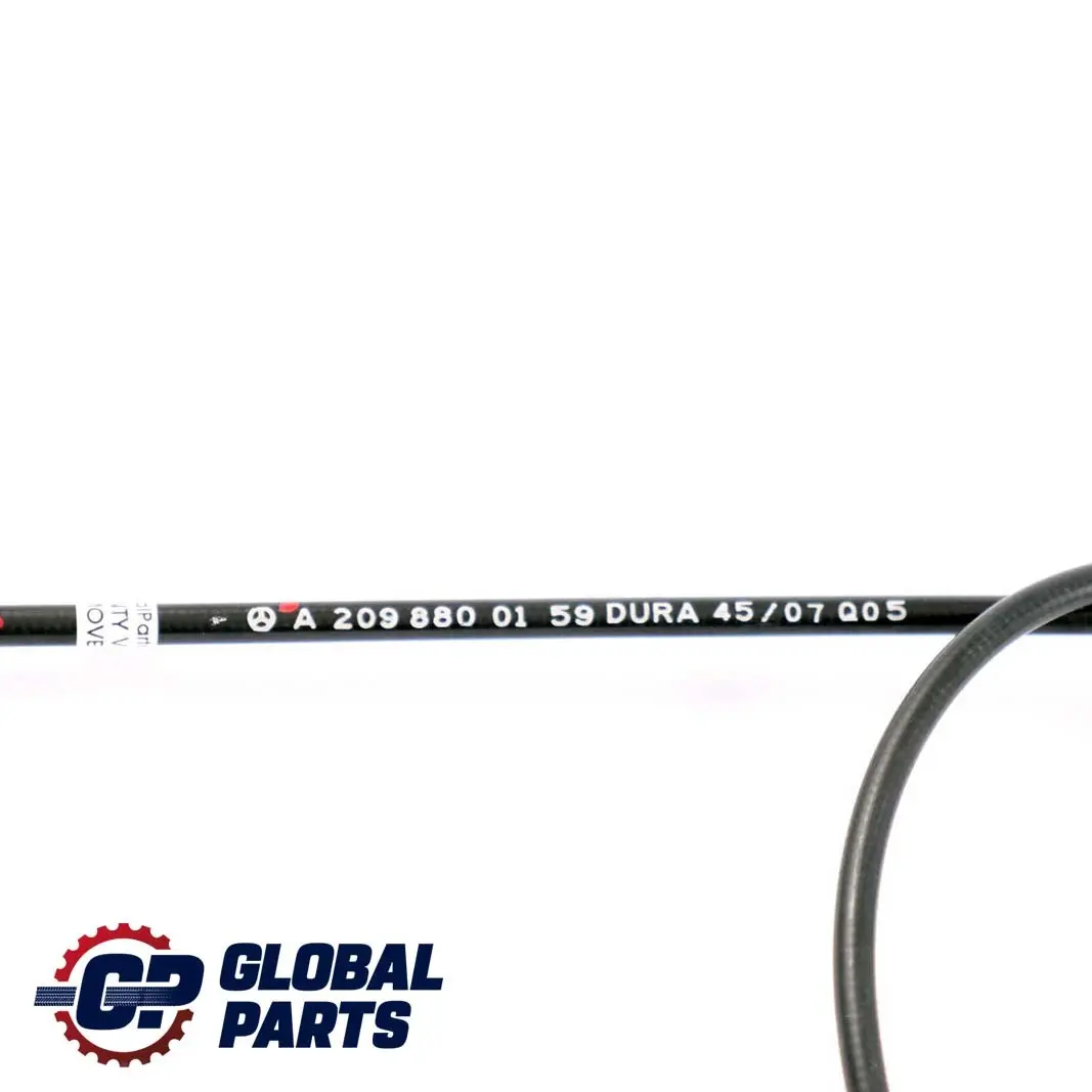 Front Bonnet Release Open Cable Line to Mercedes W203 W209 with Part number A2098800159 Mercedes W203 W209 Front Bonnet Release Open Cable Line - SKU A2098800159 - Part number A2098800159