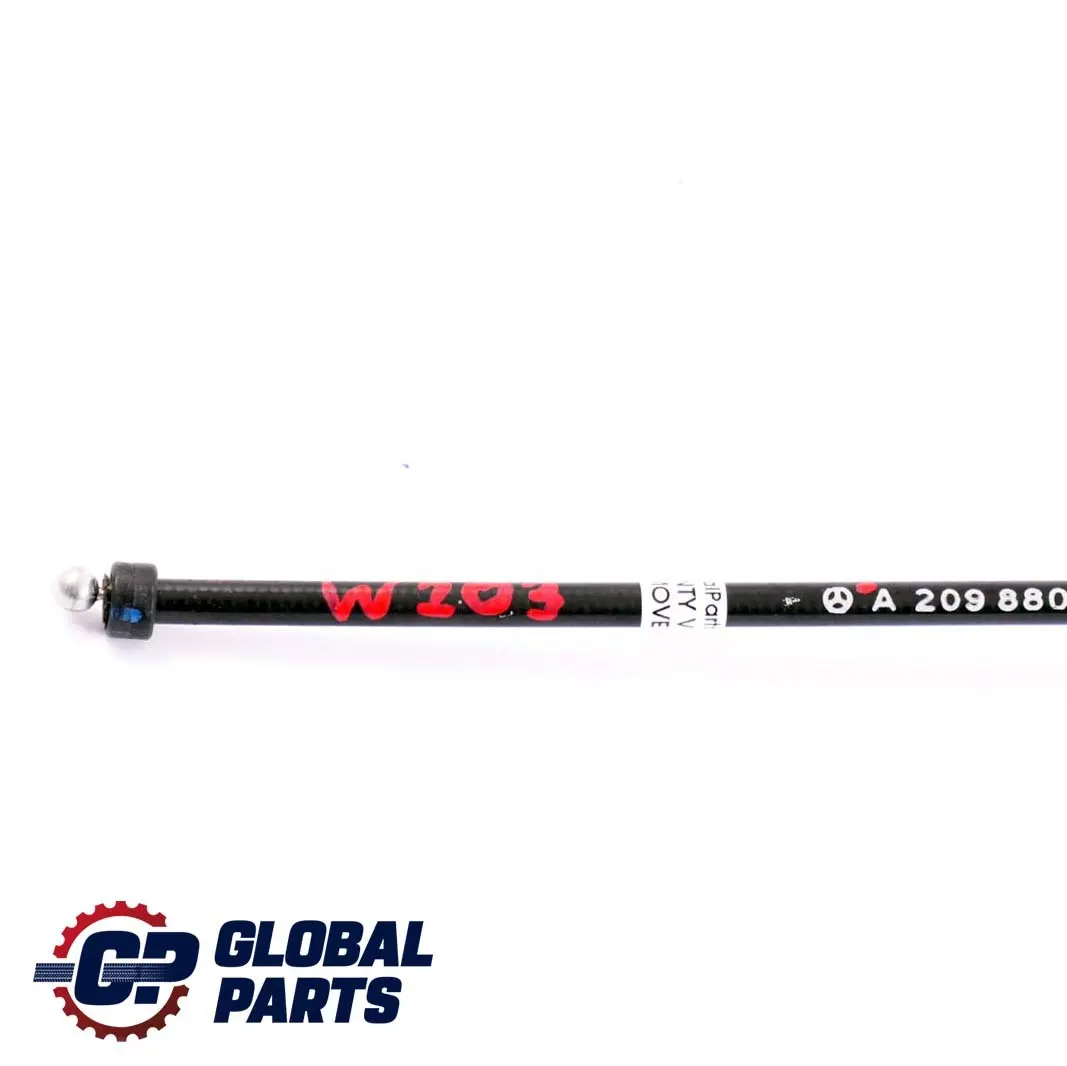 Línea de cable de apertura del capó delantero para Mercedes W203 W209 con número de pieza A2098800159 Mercedes W203 W209 Línea de cable de apertura del capó delantero - SKU A2098800159 - Número de pieza A2098800159