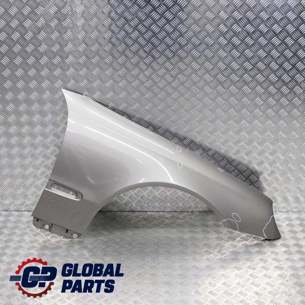 Front Right O/S Side Panel Wing Fender Cubanite Silver - 723 to Mercedes CLK C209 with Part number A2098800418 Mercedes CLK C209 Front Right O/S Side Panel Wing Fender Cubanite Silver - 723 - SKU A2098800418-CS - Part number A2098800418