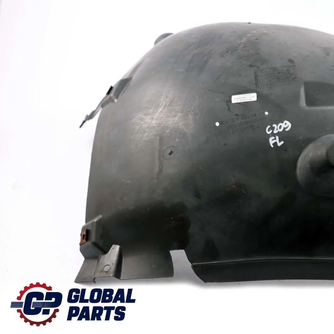 Sezione anteriore sinistra Rivestimento passaruota per Mercedes C209 con numero di parte A2098840522 Mercedes C209 Sezione anteriore sinistra Rivestimento passaruota - SKU A2098840522 - Numero di parte A2098840522