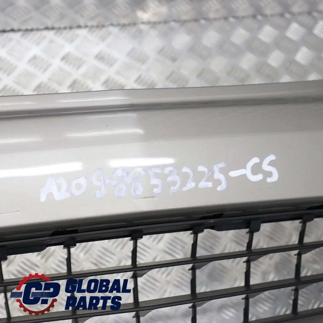 Mercedes CLK C209 Front Bumper Trim Panel Cubanite Silver Metallic - 723 - SKU A2098853225-CS - Part number A2098853225