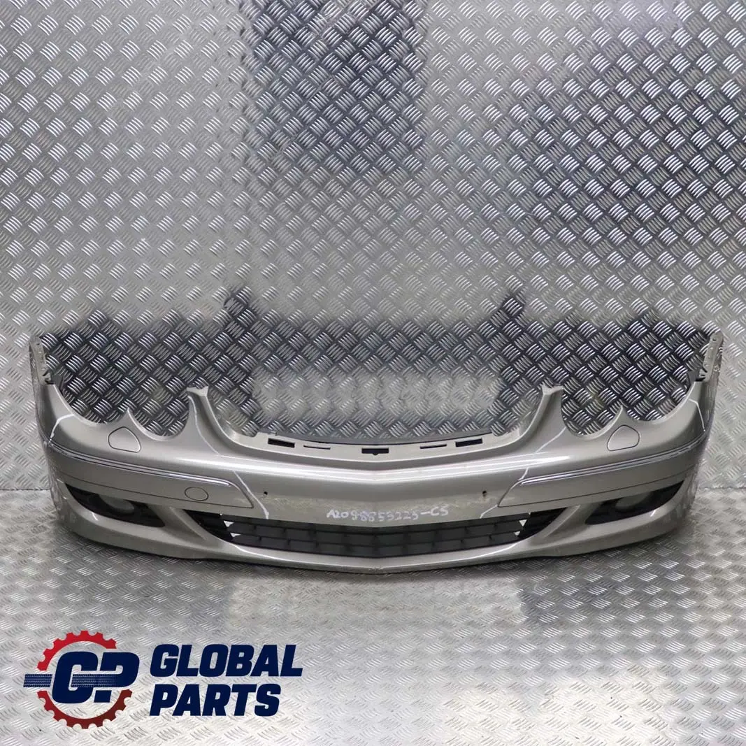 Mercedes CLK C209 Front Bumper Trim Panel Cubanite Silver Metallic - 723