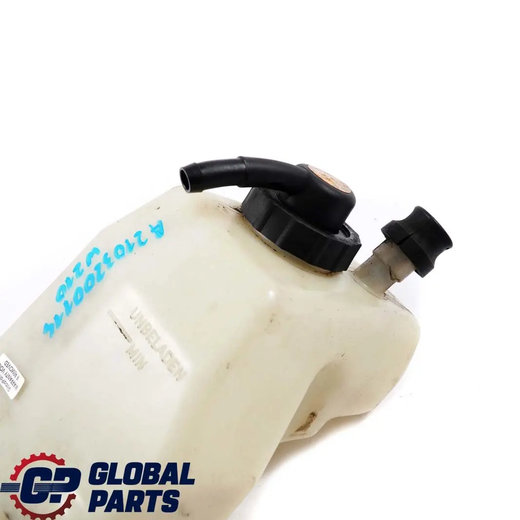 Mercedes-Benz W210 Reservoir Liquide de Direction Assistee pour à propos du numéro de pièce A2103200114 Mercedes-Benz W210 Reservoir Liquide de Direction Assistee - SKU A2103200114 - Numéro de pièce A2103200114