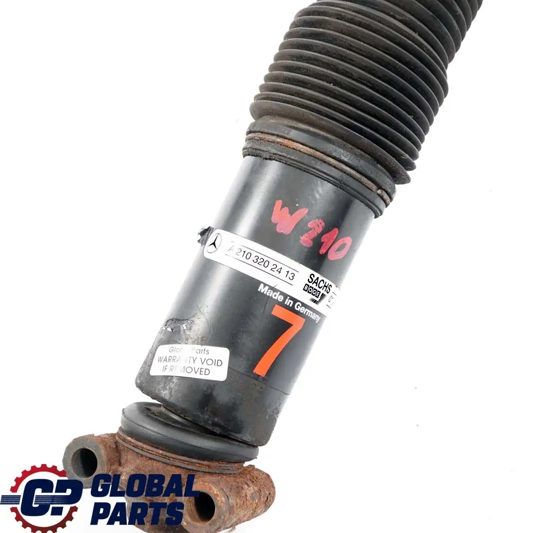 Mercedes-Benz E-Class W210 S210 Rear Shock Absorber Spring Strut Avantgarde to with Part number A2103202413 Mercedes-Benz E-Class W210 S210 Rear Shock Absorber Spring Strut Avantgarde - SKU A2103202413 - Part number A2103202413
