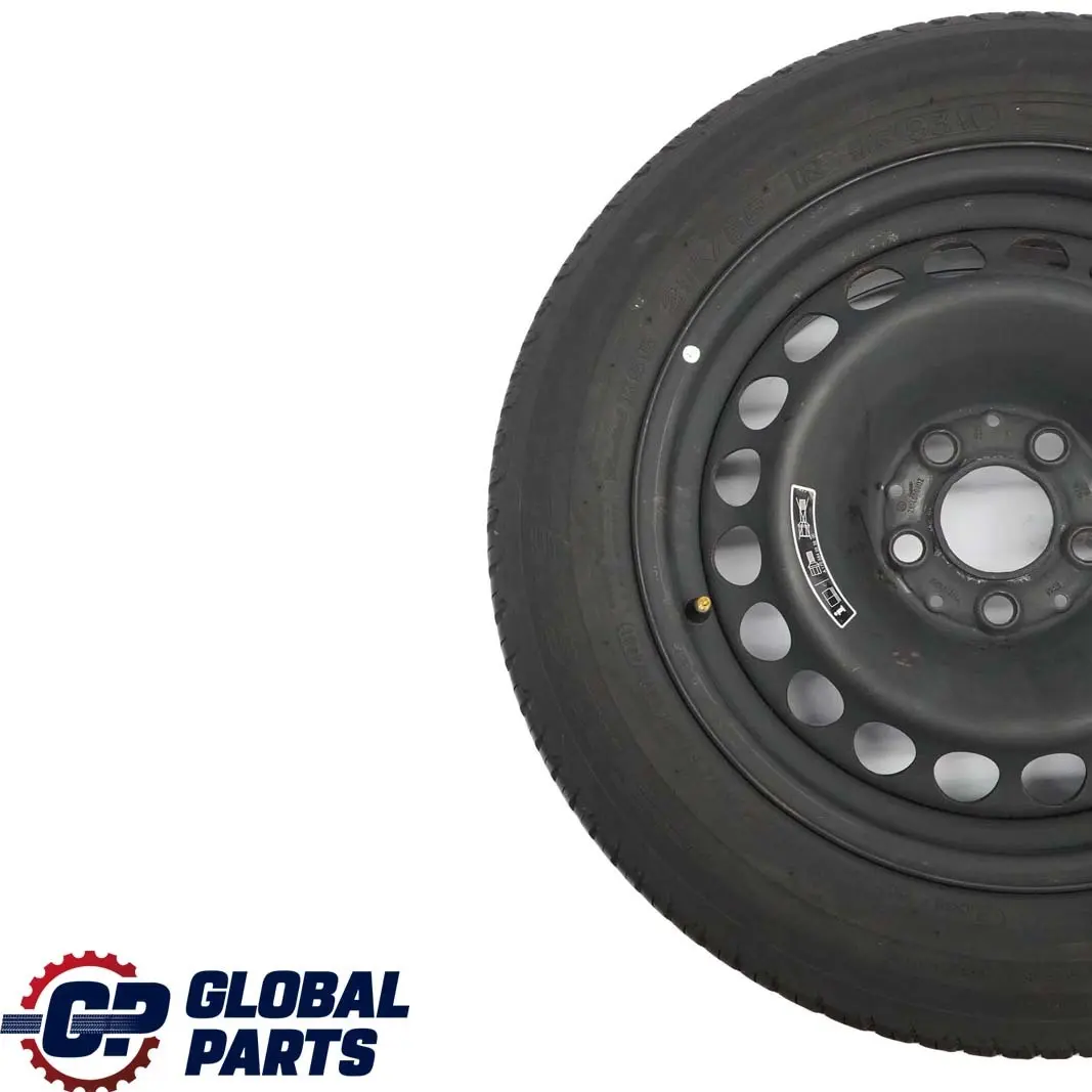 Mercedes W210 Ruot scorta acciaio 16" 7 1/2 J Pneumatico R16 215/55 - SKU A2104000802-1 - Numero di parte A2104000802