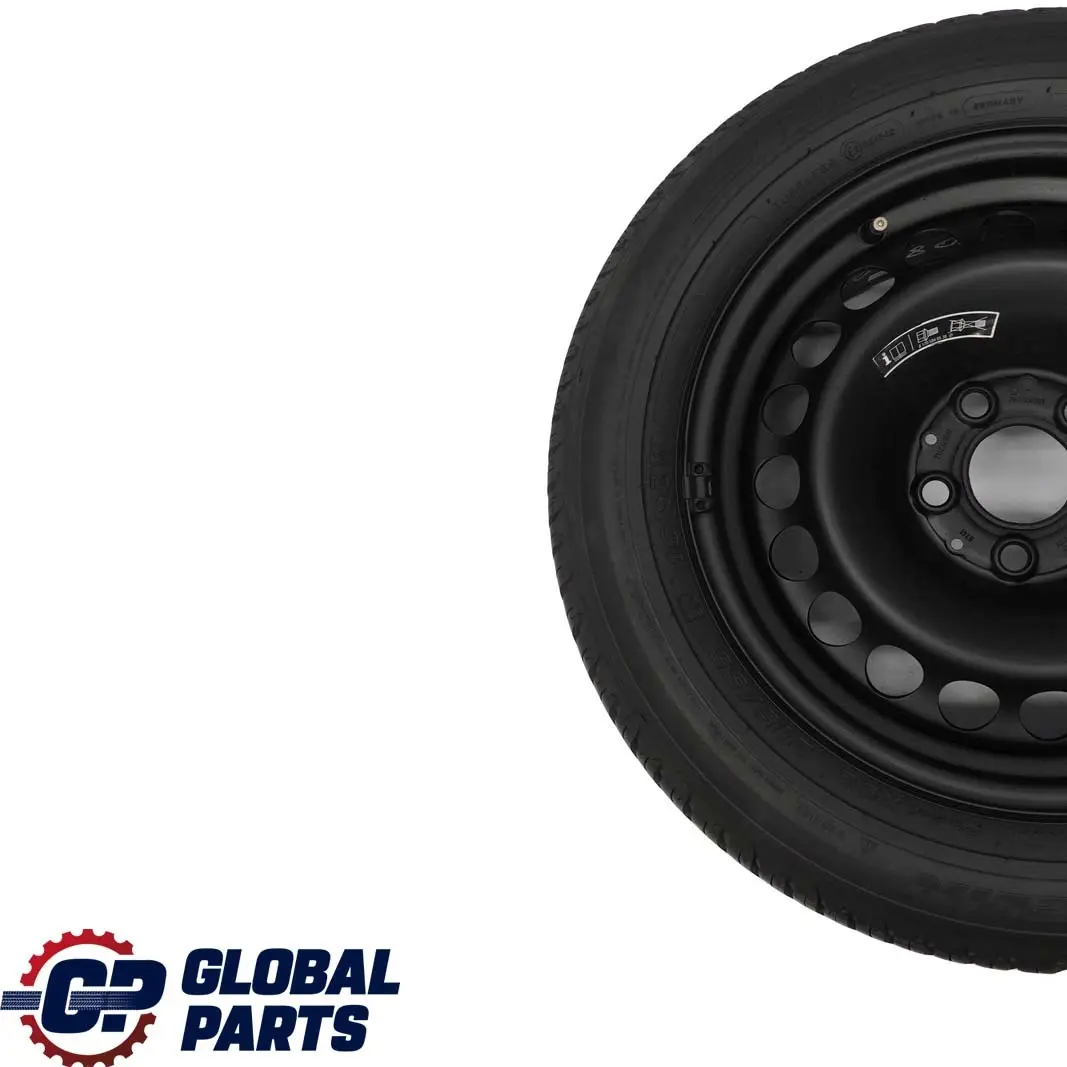 Mercedes-Benz E W210 Stahl Felge 16" Notrad Reserverad 215/55 für mit Teilenummer A2104000802 Mercedes-Benz E W210 Stahl Felge 16" Notrad Reserverad 215/55 - SKU A2104000802 - Teilenummer A2104000802