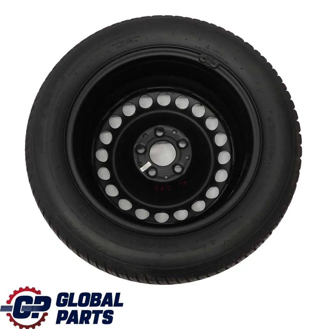  Mercedes-Benz E W210 Stahl Felge 16" Notrad Reserverad 215/55 - SKU A2104000802 - Teilenummer A2104000802