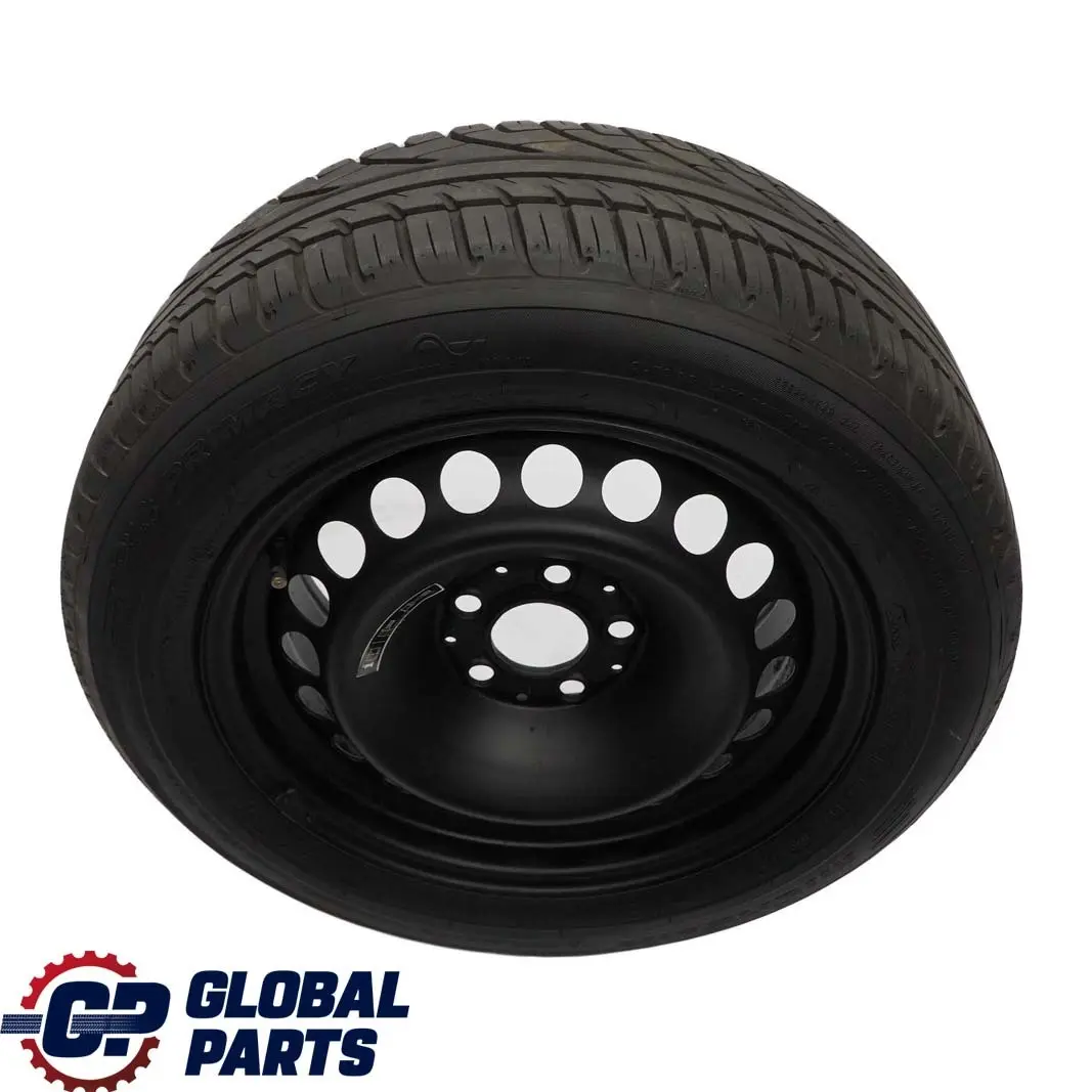 Mercedes-Benz E W210 Stahl Felge 16" Notrad Reserverad 215/55 für mit Teilenummer A2104000802 Mercedes-Benz E W210 Stahl Felge 16" Notrad Reserverad 215/55 - SKU A2104000802 - Teilenummer A2104000802