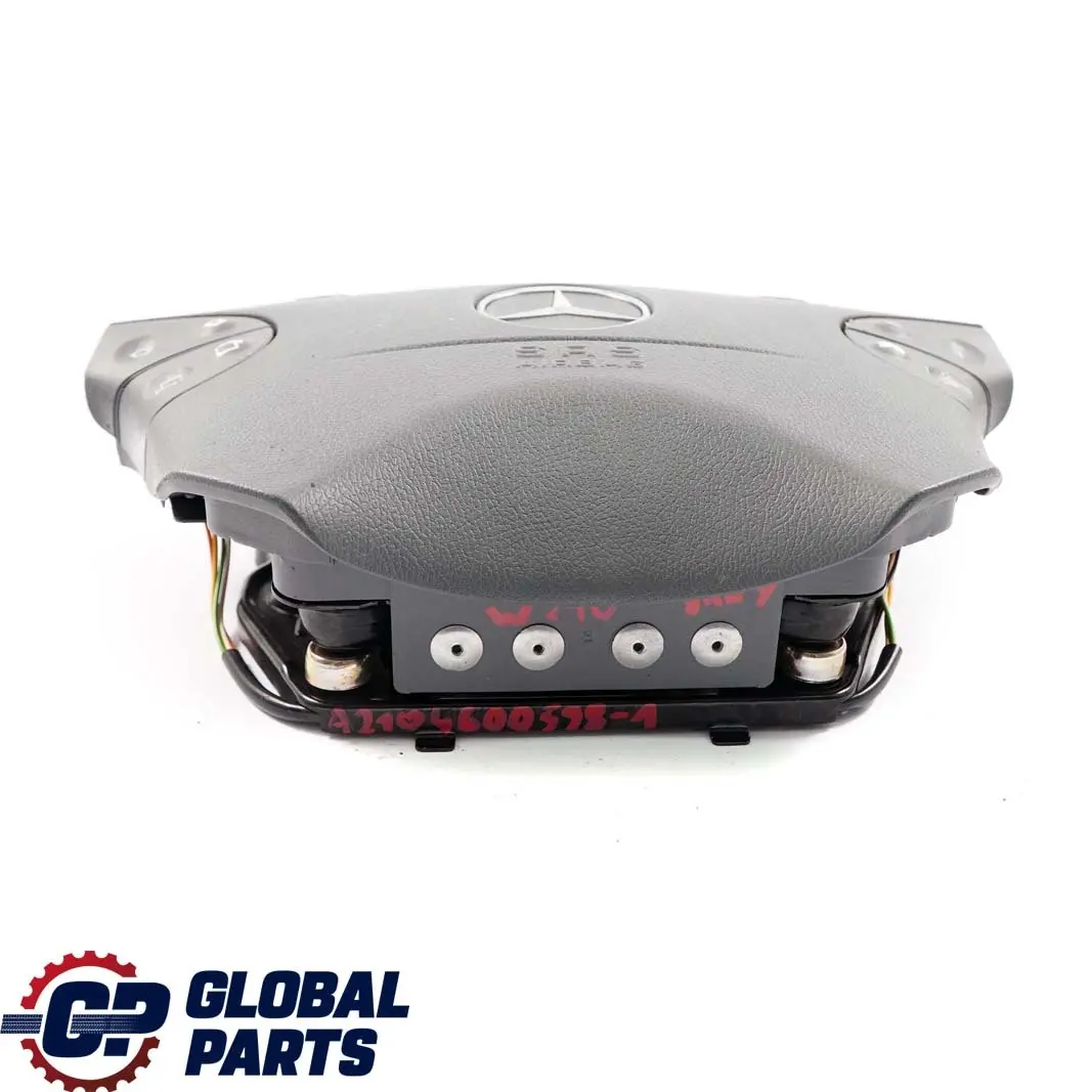 Mercedes-Benz E-Class W210 Steering Wheel Air Module Bag Grey to with Part number A2104600598 Mercedes-Benz E-Class W210 Steering Wheel Air Module Bag Grey - SKU A2104600598-1 - Part number A2104600598