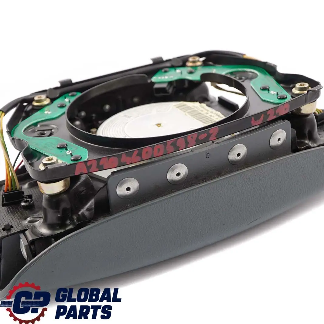 Mercedes-Benz E-Class W210 2 Steering Wheel Air Module Bag Grey to with Part number A2104600598 Mercedes-Benz E-Class W210 2 Steering Wheel Air Module Bag Grey - SKU A2104600598-2 - Part number A2104600598