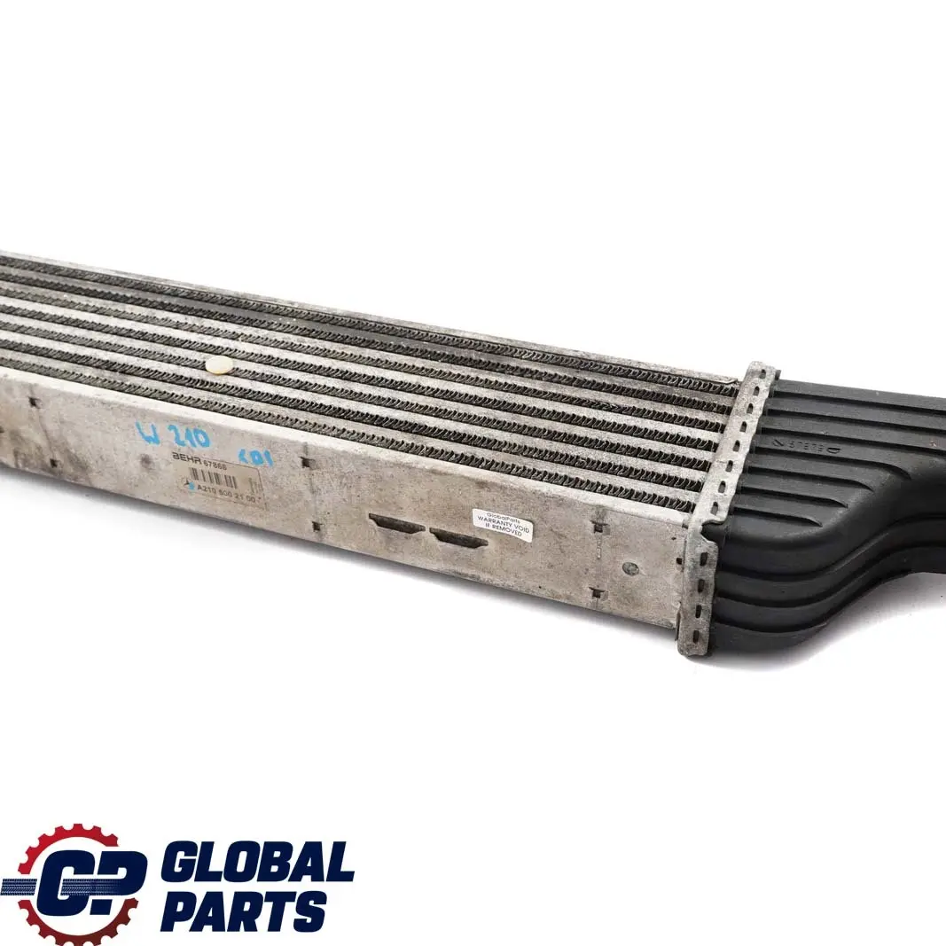 Mercedes-Benz E W210 Charge Air Cooler Intercooler Radiator Diesel to with Part number A2105002100 Mercedes-Benz E W210 Charge Air Cooler Intercooler Radiator Diesel - SKU A2105002100 - Part number A2105002100