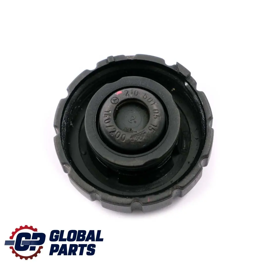 Kühler Ausgleichs Behälter Deckel für Mercedes W203 W210 W211 mit Teilenummer A2105010715 Mercedes W203 W210 W211 Kühler Ausgleichs Behälter Deckel - SKU A2105010515 - Teilenummer A2105010715