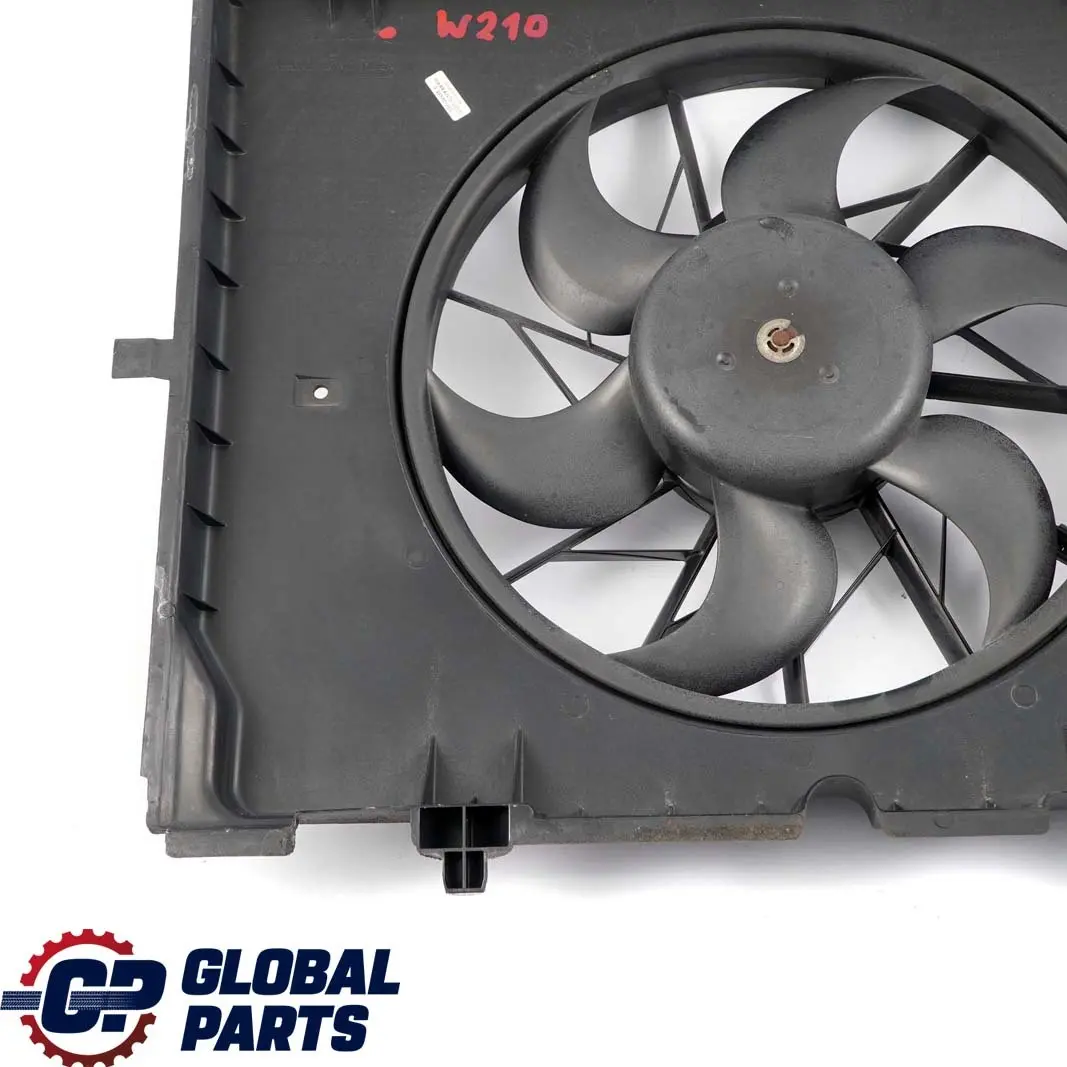 Mercedes-Benz E-Class W210 Engine Cooling Radiator Blower Fan 390W to with Part number A2105052355 Mercedes-Benz E-Class W210 Engine Cooling Radiator Blower Fan 390W - SKU A2105052355 - Part number A2105052355