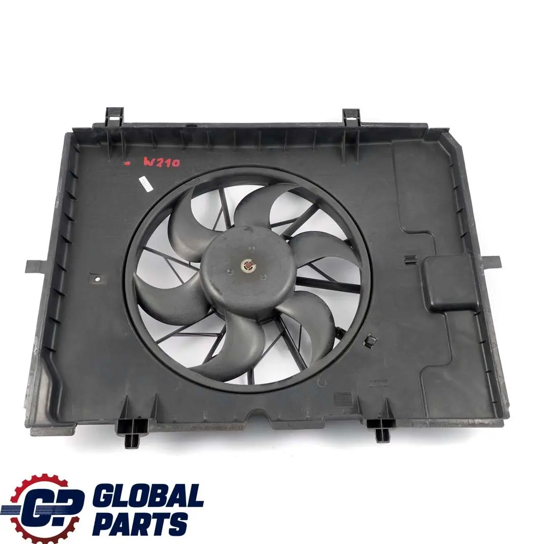 Mercedes-Benz E-Class W210 Engine Cooling Radiator Blower Fan 390W to with Part number A2105052355 Mercedes-Benz E-Class W210 Engine Cooling Radiator Blower Fan 390W - SKU A2105052355 - Part number A2105052355
