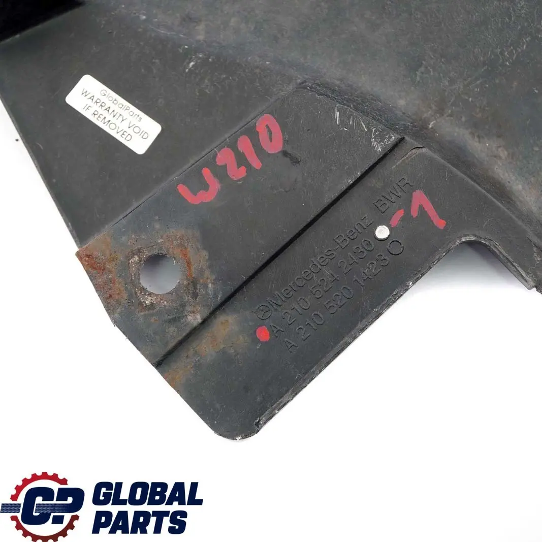 Mercedes-Benz E W210 Diesel Engine Centre Undertray Protection Cover Panel to with Part number A2105242430 Mercedes-Benz E W210 Diesel Engine Centre Undertray Protection Cover Panel - SKU A2105242430-1 - Part number A2105242430