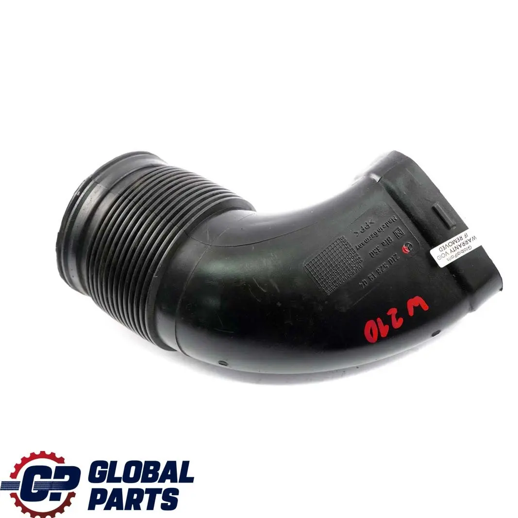 Mercedes-Benz W210 M112 Benzina Aria Tubo di Aspirazione Tubo per con numero di parte A2105281904 Mercedes-Benz W210 M112 Benzina Aria Tubo di Aspirazione Tubo - SKU A2105281904 - Numero di parte A2105281904