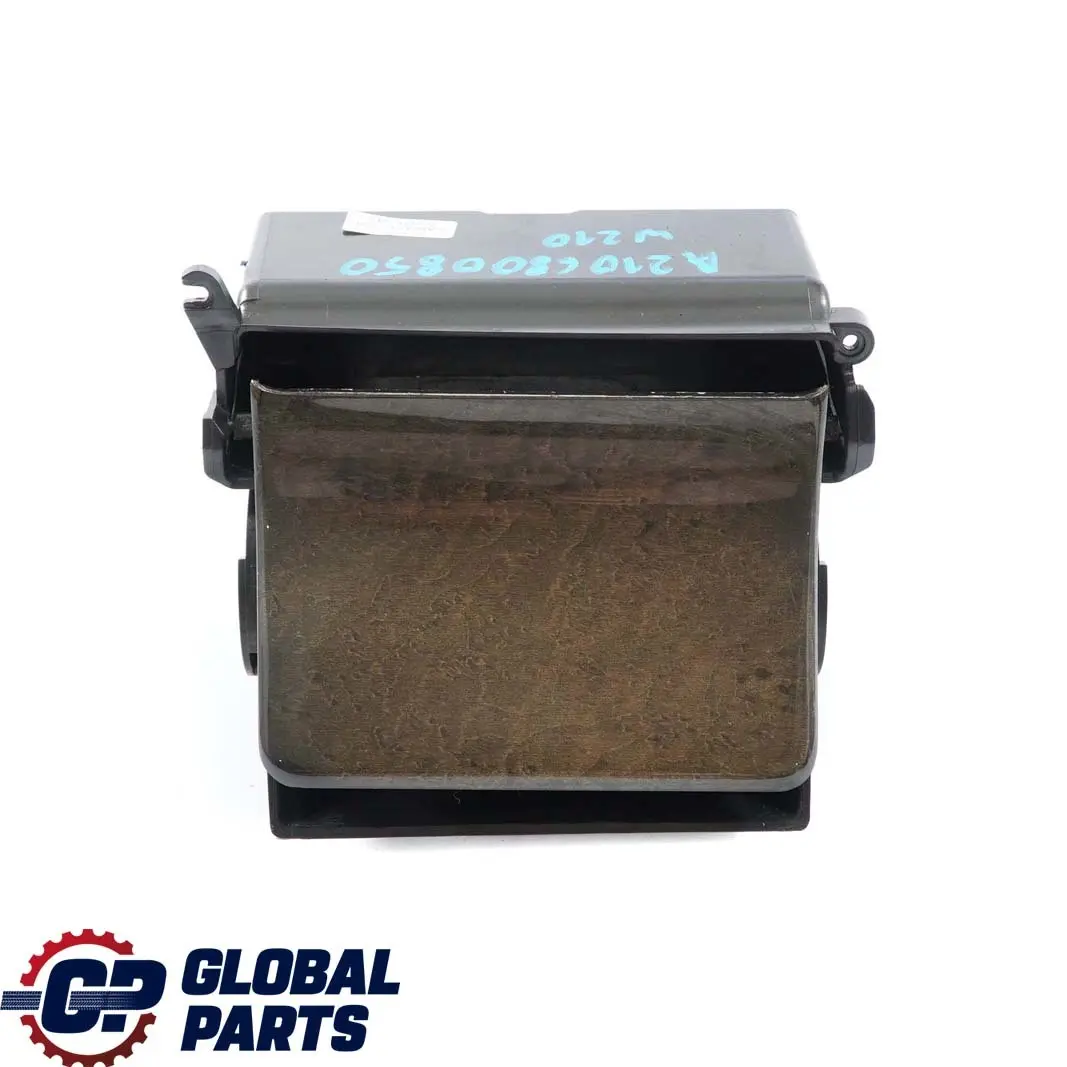 Mercedes-Benz W210 Centre Console Ashtray Cup Holder Trim Panel to with Part number A2106800850 Mercedes-Benz W210 Centre Console Ashtray Cup Holder Trim Panel - SKU A2106800850 - Part number A2106800850