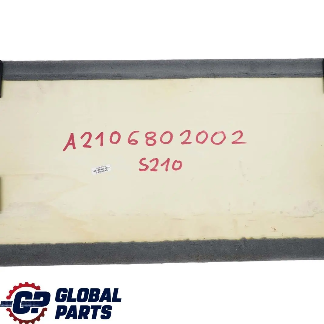 Mercedes-Benz S210 W210 Break Coffre Plancher de Chargement Capot pour à propos du numéro de pièce A2106802002 Mercedes-Benz S210 W210 Break Coffre Plancher de Chargement Capot - SKU A2106802002 - Numéro de pièce A2106802002