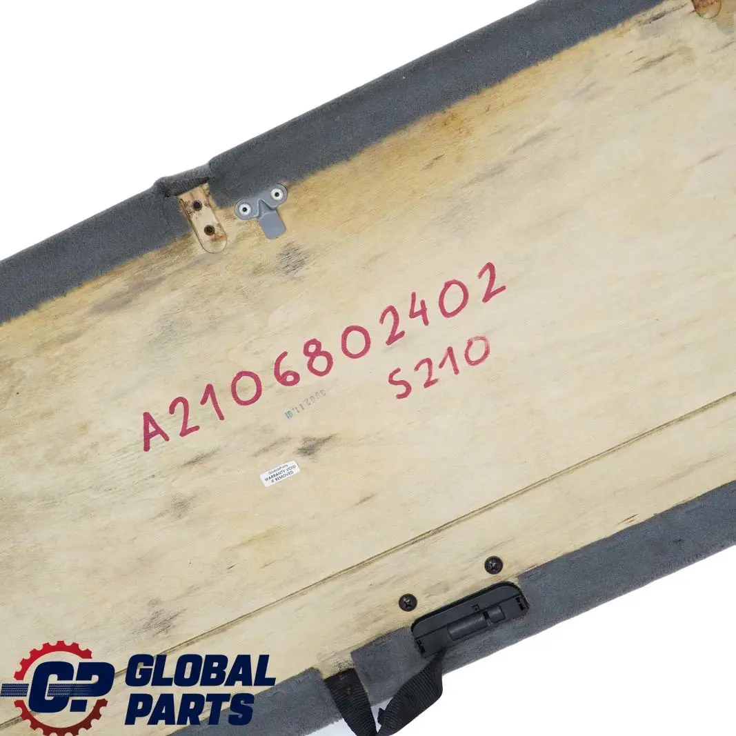 Mercedes-Benz S210 W210 Break Coffre Plancher de Chargement Carenage pour à propos du numéro de pièce A2106802402 Mercedes-Benz S210 W210 Break Coffre Plancher de Chargement Carenage - SKU A2106802402 - Numéro de pièce A2106802402