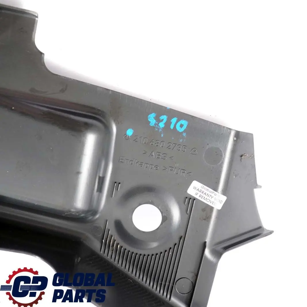 Mercedes-Benz S210 Einstiegsleistenverkleidung Arriere Gauche pour à propos du numéro de pièce A2106802735 Mercedes-Benz S210 Einstiegsleistenverkleidung Arriere Gauche - SKU A2106802735 - Numéro de pièce A2106802735