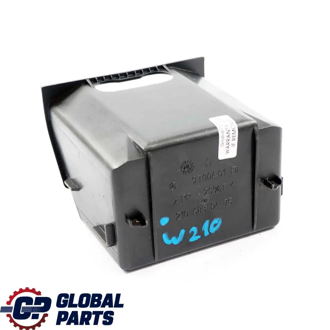 Consola Central Cenicero Soporte Embellecedor para Mercedes W210 con número de pieza A2106830475 Mercedes W210 Consola Central Cenicero Soporte Embellecedor - SKU A2106830475 - Número de pieza A2106830475